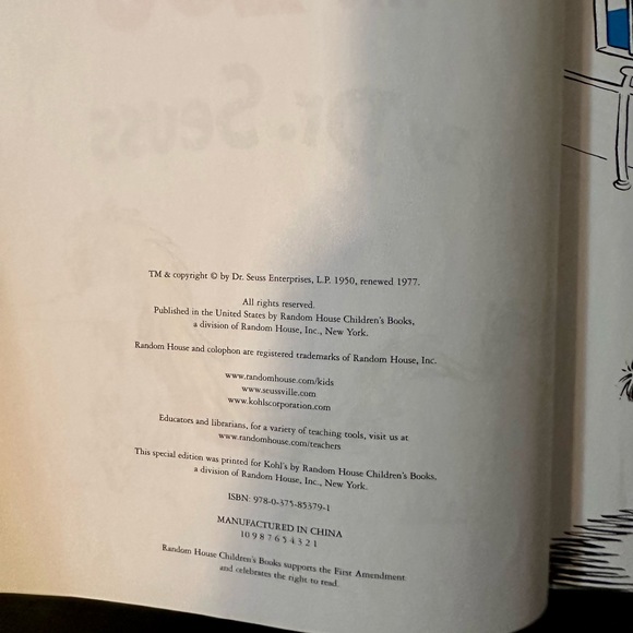 Large Print 8 x 11 If I Ran the Zoo Dr Seuss Hardcover Book - Picture 4 of 7